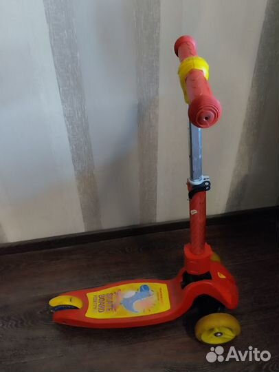 Самокат складной детский 3 колёсный
