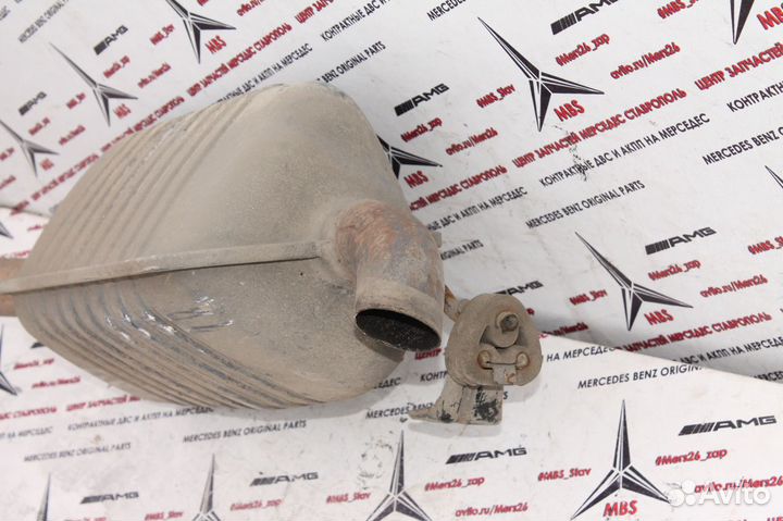 Глушитель w220 м113 мерседес