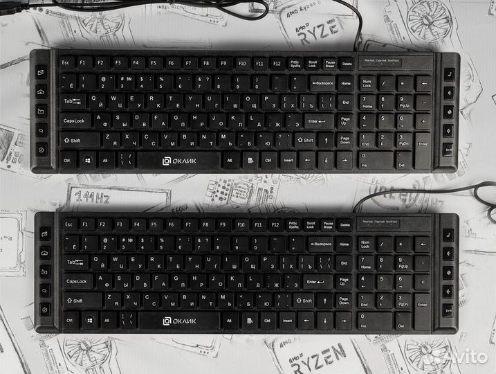 Офисные клавиатуры Oklick 530S