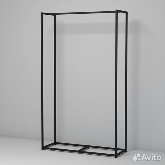 Рейл для одежды лофт