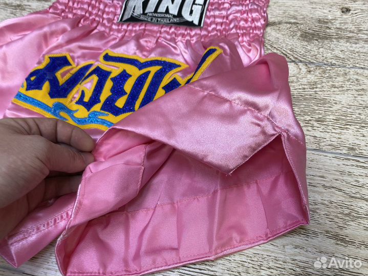 Шорты для тайского бокса King - розовые
