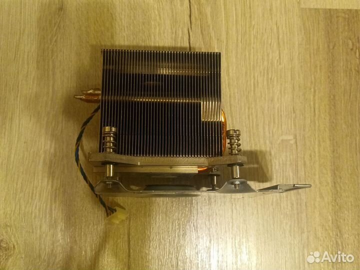 Кулер для процессора lga 775, low profile, медь