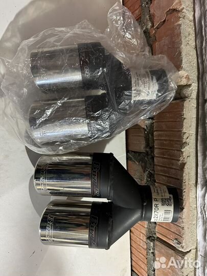 Насадки глушителя двойные