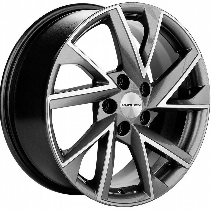 Диски Khomen KHW1714 7x17 5x114.3 ET45 D67.1 Gray-FP