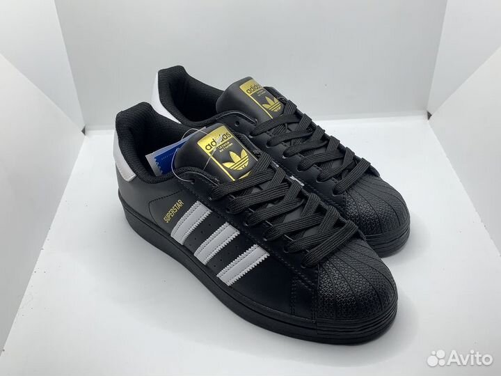 Adidas superstar Чёрные