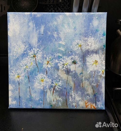 Картина на холсте акрилом
