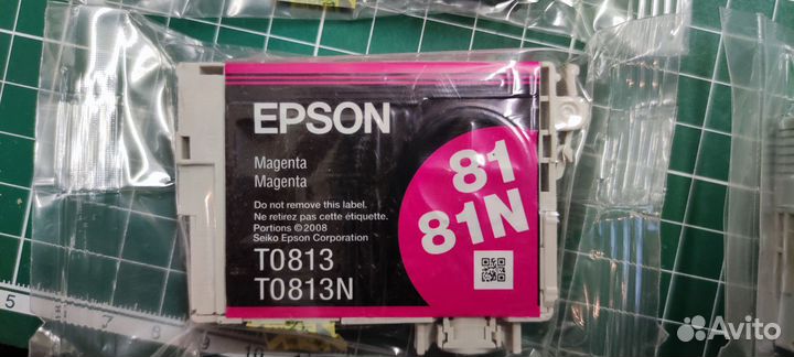 Картриджи Epson t0811, t0812, t0813, t0814