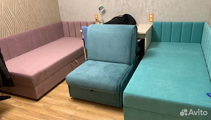 Детская кровать с диваном