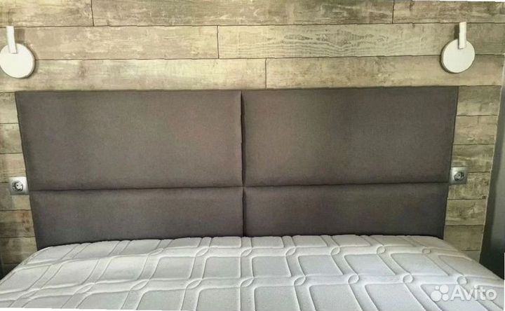 Кровать двуспальная дизайнерская мягкая на заказ