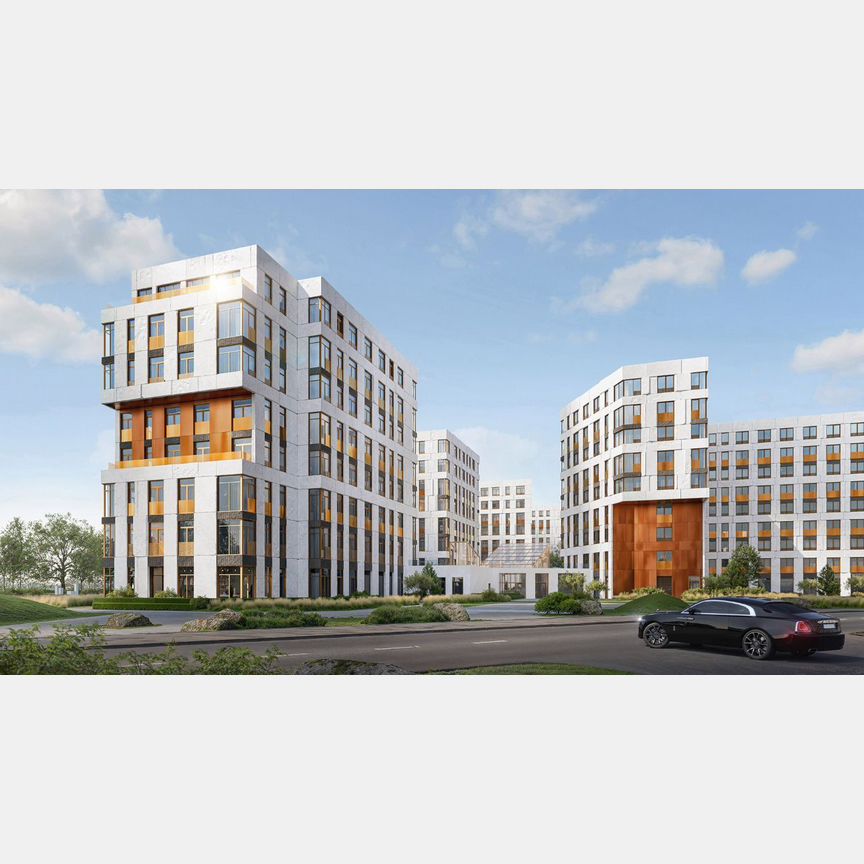 3-к. квартира, 127,4 м², 6/9 эт.