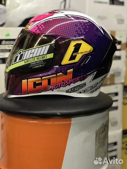 Мото шлем icon Airflite qarterflash