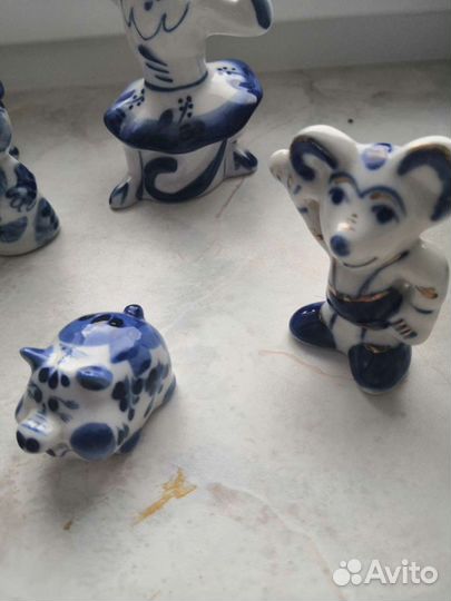 Гжель фигурки