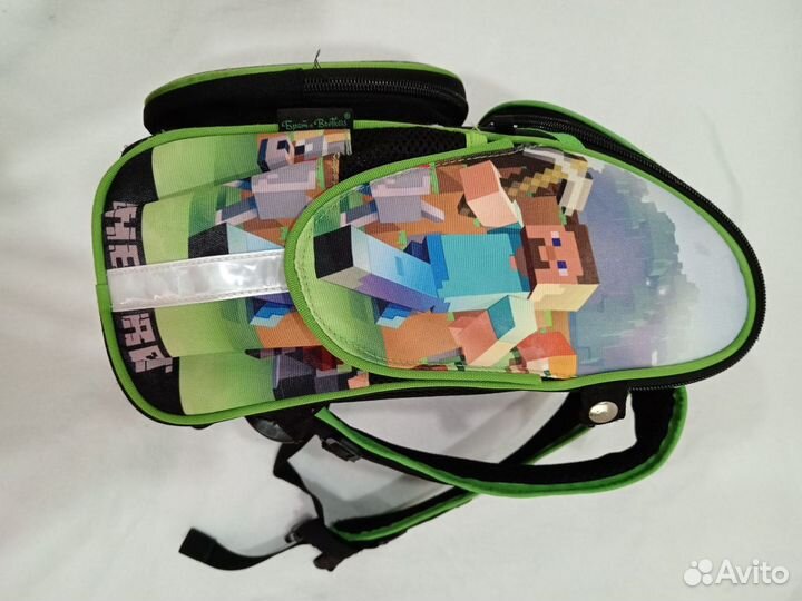 Рюкзак школьный для мальчика майнкрафт