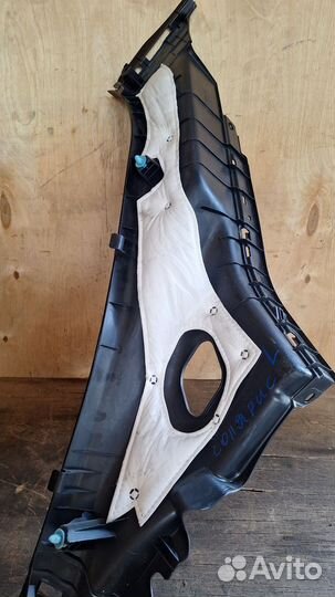 Накладка на задную арку хюндай солярис седан