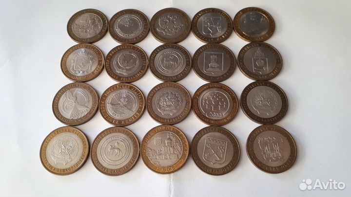 Юбилейные монеты 2, 5, 10, 25 рyблей