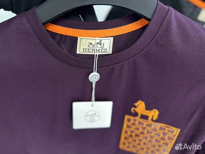 Футболка мужская hermes