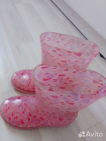 Детские резиновые сапожки 26 размер