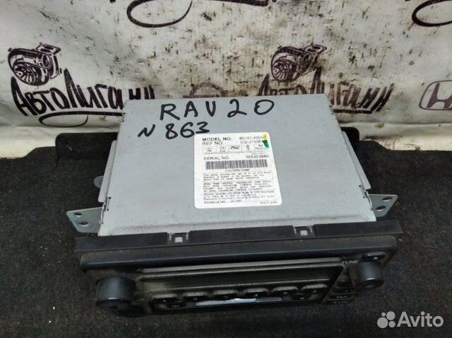 Магнитола Toyota Rav 4 Xa 20 1azfe 2001