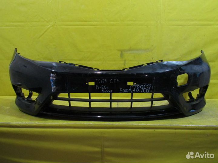 Бампер передний Nissan Tiida (С13R) 15-20г 78969
