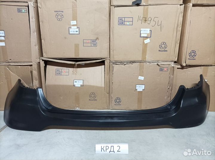 Бампер задний Kia Rio
