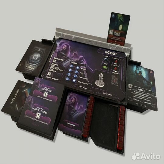 Настольная игра Немезида, аксессуары, 3д печать