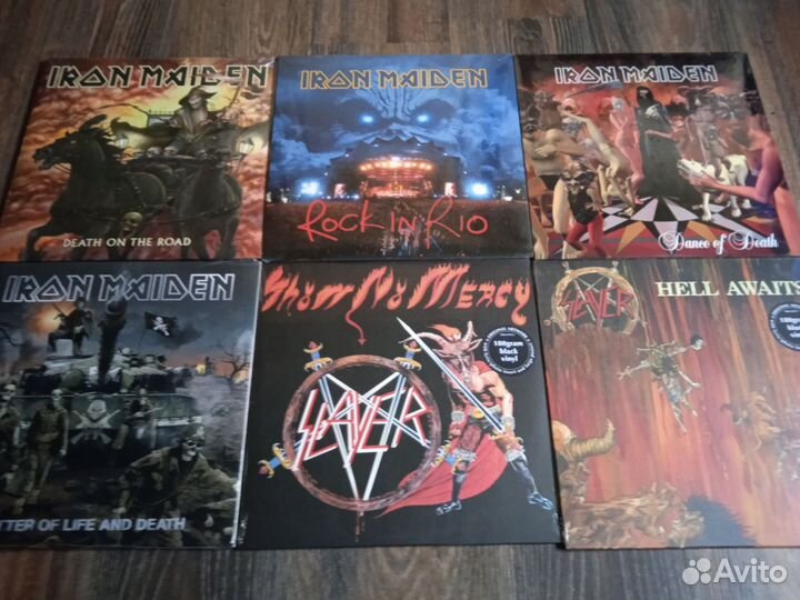 Lp Iron Maiden / Slayer