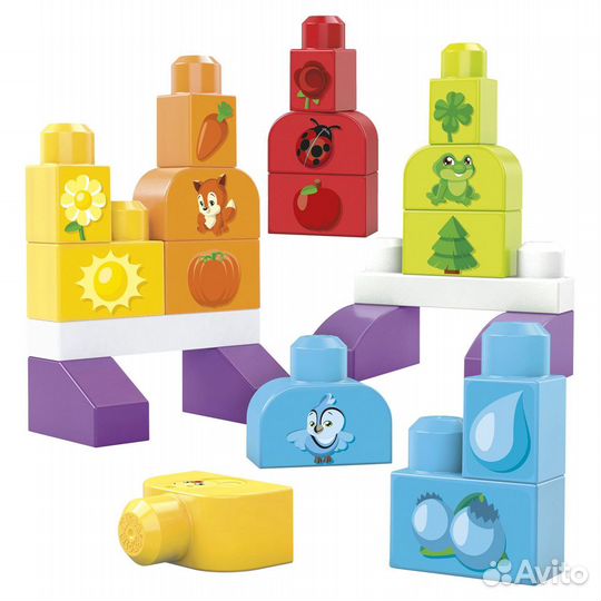 Конструктор Mega Bloks для малышей 1-5 лет