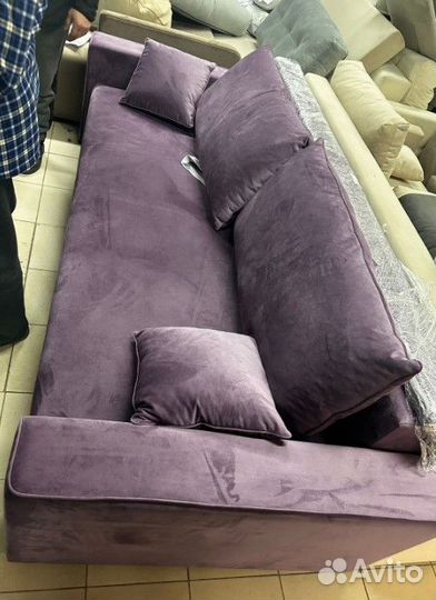 Прямой диван Аскона Jordan с анатомическим матрасо