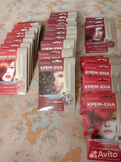 Хна для волос 27 штук