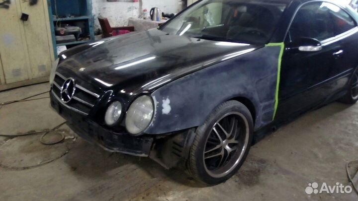 Передние крылья Lorinser Mercedes CLK-Class W208