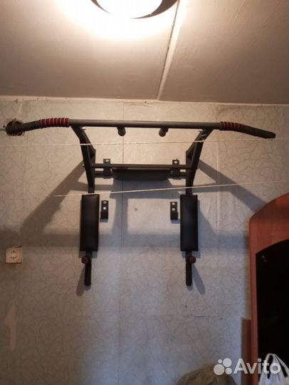 Турник настенный 3 в 1 бу