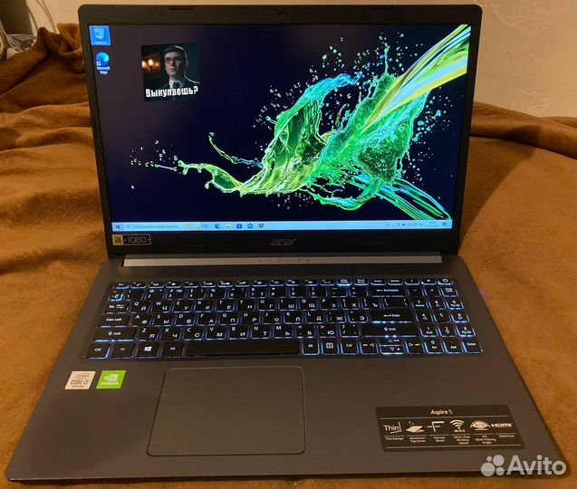 Отличный Игровой Ноутбук Acer Aspire 5 A515-54G-34
