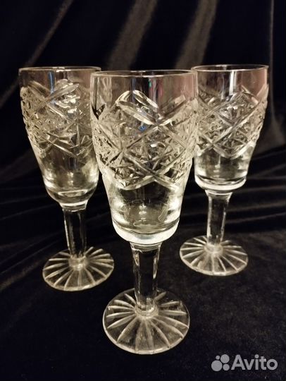 Рюмки, стопки хрусталь СССР