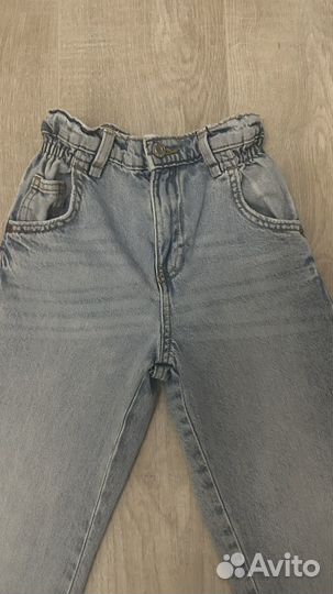 Джинсы Zara для девочки 128