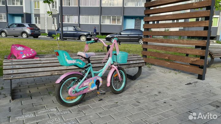 Велосипед для девочки (14 дюймов)