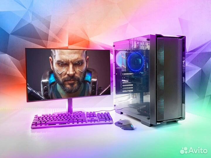 Компьютер для игр Intel Core i3-10100F / GTX 1630