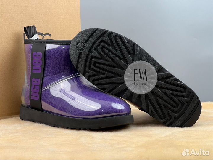 Женскме угги Ugg Classic Clear Mini Violet