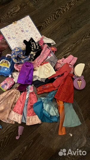 Куклы пакетом много игрушки для девочки