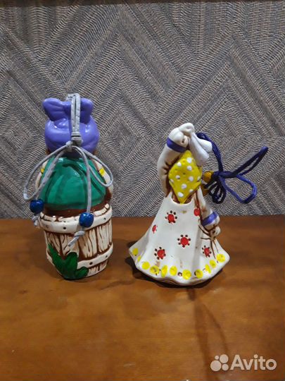 Колокольчики, свистульки, фигурки