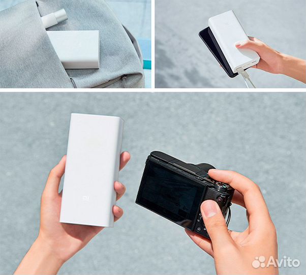 Внешний аккумулятор xiaomi MI power bank 30000мАч