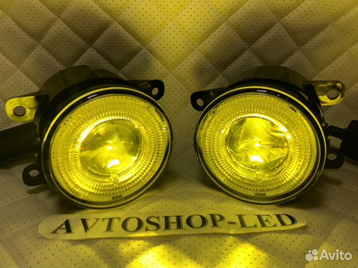 Фары птф Bi LED Линзы Mitsubishi