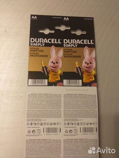 Батарейки Дьюрасел аа и ааа, пальчиковые и мизинчи