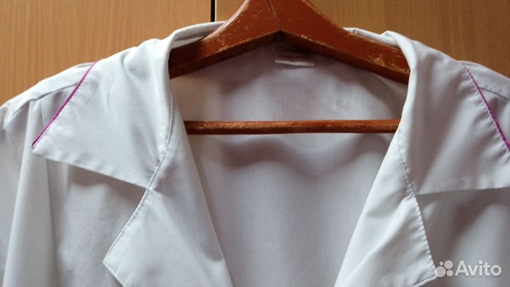 Халат женский белый медицинский