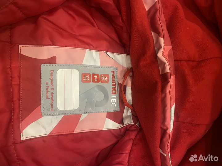 Reima Tec Зимний комбинезон для девочки 104
