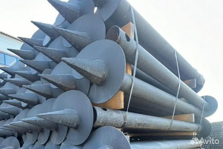 Винтовая свая 57х3х3000 мм. Код: 622/471