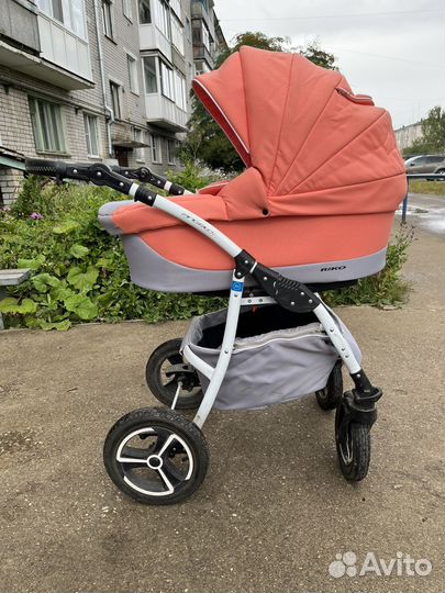 Коляска 2 в 1 riko bruno angelo