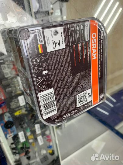 Лампа osram H7 night breaker laser 55W