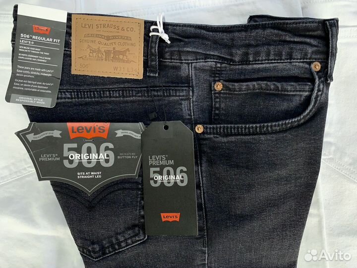 Джинсы Levi's 506 Dark Antrasit