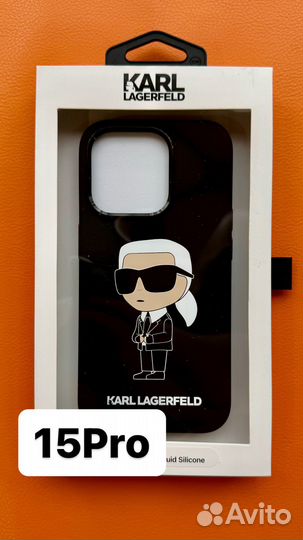 Чехлы Lagerfeld iPhone 15 Pro/Pro Max оригинал
