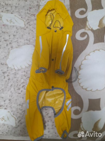 Дождевик для средней собаки